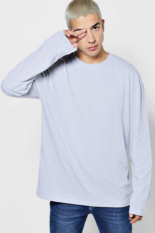 Oversized Long Sleeve T-Shirt | boohoo Oversized Long Sleeve T-Shirt | boohoo